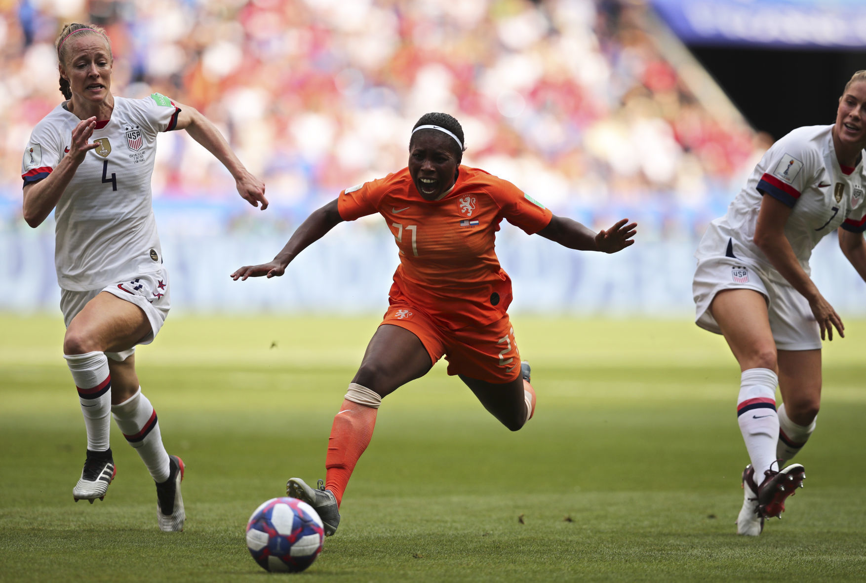 France US Netherlands WWCup Soccer